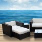 Venice Outdoor Patio Sofa 8Pc Set Choice of Color by Modway