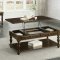 Lovington 3587 Coffee Table 3Pc Set in Espresso by Homelegance