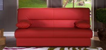 Regata Escudo Red Sofa Bed in PU by Istikbal [IKSB-Regata Escudo Red]