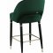 Bali Counter Height Table 3Pc Set 109418 Green Chairs by Coaster