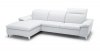 1911B Sectional Sofa in White Bonded Leather by J&M