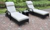 430 Outdoor Patio 3P Lounger Set by Poundex w/Options