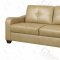 G607 Sofa & Loveseat in Khaki Bonded Leather w/Options by Glory