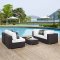 Convene Outdoor Patio Sectional Set 5Pc EEI-2356 by Modway