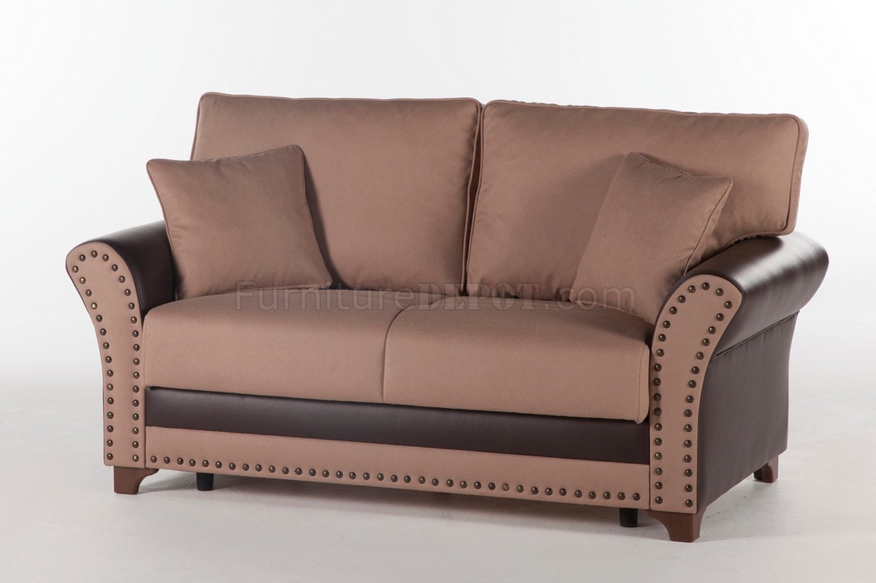 Brady Milano Vizon Sofa Bed in Fabric by Istikbal w/Options