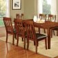 Foxville CM3914-T Dining Table 5Pc Set in Cherry w/Options