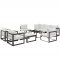 Fortuna 10Pc Patio Sectional Set by Modway Choice of Color