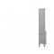 House Marchese Wall Unit 91990 in Pearl Gray by Acme