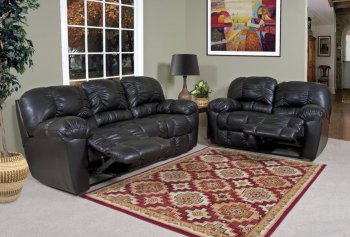 AM8300-296 Reclining Sofa Avanti Black by Chelsea [CHFS-AC-AM8300-296-AvantiBlack]