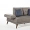 Ornella Vena Gray Sofa Bed in Fabric by Bellona w/Options