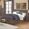 Oakes Bedroom CM7047GY in Weathered Warm Gray w/Options