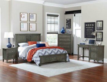 Garcia Kids Bedroom 2046T 4Pc Set in Gray by Homelegance [HEKB-2046T-Garcia]