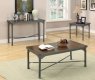 701588 3Pc Coffee Table Set by Coaster w/Optional Sofa Table