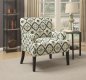 902622 Accent Chair Set of 2 in Printed Fabric by Coaster