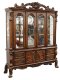 12155 Dresden Buffet with Hutch in Cherry by Acme w/Options