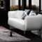 Faith Sofa in White Bonded Leather Match w/Optional Items