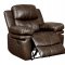 Listowel Reclining Sofa CM6992 in Brown Leather Match w/Options