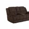 Waterbury Motion Sofa 602571 in Brown by Coaster w/Options