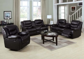 50575 Torrance Motion Sofa in Espresso by Acme w/Options [AMS-50575 Torrance]