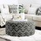 Patricia Sectional Sofa SM8171 in Ivory Chenille Fabric w/Opt