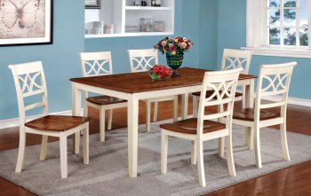 Torrington CM3552WC-T Dining Room Set White & Cherry w/Options [FADS-CM3552WC-T-Torrington]