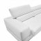 Pella Sectional Sofa 5106 in White Leather by VIG