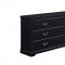 Seabright Bedroom Set 4Pc 1519 in Black by Homelegance