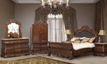 Cleopatra Rome Bedroom 5Pc Set w/Options [ADBS-Cleopatra Rome]