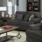 Colton Sofa 504401 in Grey Fabric by Coaster w/Options