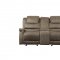 Shola Motion Sofa 9848BR-3 in Brown by Homelegance w/Options