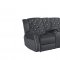 Grace Power Motion Sofa in Black Velvet by Global w/Options