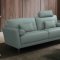 Tussio Sofa LV00946 in Watery Leather by Mi Piace w/Options