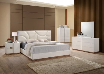 Paris Bedroom in Cream by Global w/Optional Casegoods [GFBS-Paris]