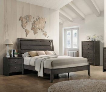 Ilana Bedroom Set 5Pc 28470 in Gray by Acme w/Options [AMBS-28470 Ilana]