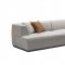 HF5566 Sectional Sofa in Fabric by J&M w/Optional Accent Chair