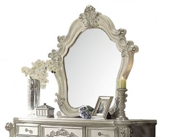 Versailles Mirror 21134 in Bone White by Acme [AMMR-21134 Versailles]