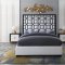 Taj Bed in White Velvet by Meridian w/Options