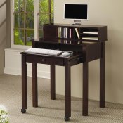 Cappuccino Finish Modern Home Office Nesting Desk