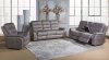 80563 Power Motion Sofa in Gray by Lifestyle w/Options