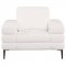 Jessel Sofa & Loveseat Set 508801 Ivory Chenille by Coaster