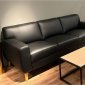 Callee Sofa LV02700 in Black Leather by Acme w/Options