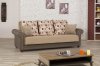 Viva Mode Sofa Bed in Brown Fabric by Casamode