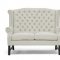 Sussex Sofa in Beige Fabric by Wholesale Interiors w/Options