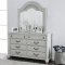 Fantasia Bedroom CM7427 in White w/Options