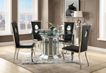 Noralie Dining Table 72140 by Acme w/Optional 62078 Chairs [AMDS-72140-62078 Noralie]