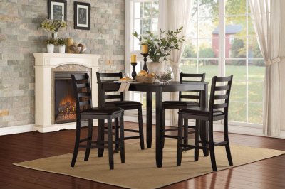 Trask 5427-36 Counter Height Dining Set 5Pc by Homelegance