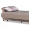 Zigana Sofa Bed in Brown Fabric by Casamode w/Options