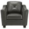 Avison Sofa 505291 in Grey Leatherette by Coaster w/Options