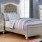 Ariston 4Pc Youth Bedroom Set CM7171SV in Silver w/Options