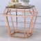 Clifton Coffee Table 83350 in Rose Gold by Acme w/Options